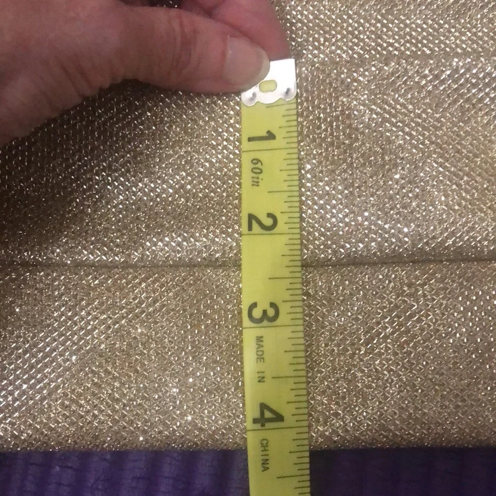 Victoria Secret Gold Tote Bag